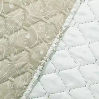 DecoKing Narzuta na łóżko Alhambra beżowy 220x240cm 220x240cm