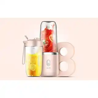 Deerma NU05 blender kielichowy 0,4 litra, silnik 300W, stalowa obudowa, funkcja pulsacji, łatwe czyszczenie