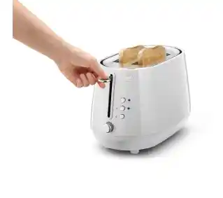 DeLonghi Eclettica CTY2103.W Ruszt do bułek Rozmrażanie 900W Toster