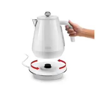 DeLonghi Eclettica KBY2011W 1,7l 2200W Regulacja temperatury Czajnik kuchenny