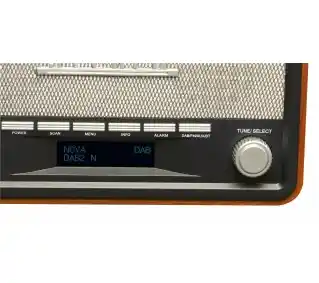 Denver DAB-18 Dark Wood Radio FM DAB+ Bluetooth Ciemnobrązowy Radioodbiornik