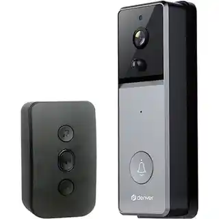 Denver Zestaw wideodomofonowy VDB-216 Czarno-srebrny