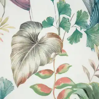 Design 91 Pościel z mikrowłókna 220x200 Lea 01 liście miętowa D91