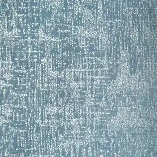 Design 91 zasłona Cypr 140x270 cm welur niebieski srebrny nieregularny nadruk taśma tunel żabki