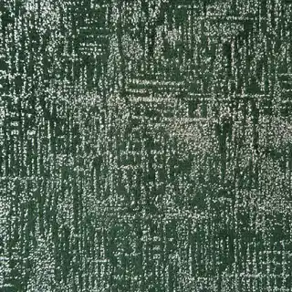 Design 91 zasłona Cypr welwet zielony srebrny nadruk 140x270cm taśma tunel żabki