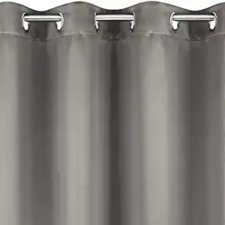 Design 91 Zasłona gotowa na przelotkach 135x250 Parisa grafitowa zaciemniająca jednobarwna