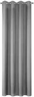 Design 91 zasłona gotowa na przelotkach 140x250 Adore stalowa