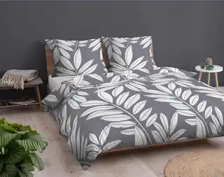 Detexpol Pościel bawełniana 220x200 beżowa liście 4964A Bawełna 84