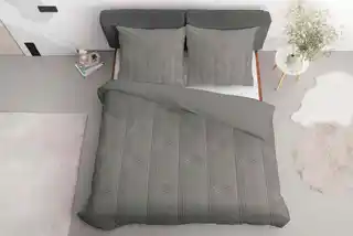 Detexpol Pościel satynowa 220x200 beżowa gemetria 4605 A Home Satin 64