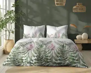 Detexpol Pościel Vicenza Bawełniana stylowa komfort 2x poszewka 70x80 220x200