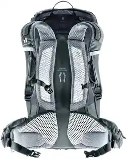 Deuter Trail Pro 33 plecak turystyczny czarno szary, lekki, ergonomiczny, wodoodporny, system nośny Airstripes