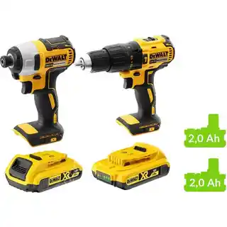 Dewalt Zestaw elektronarzędzi DCK2060D2T