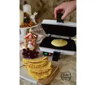 Dezal Panini 1300W Biały Opiekacz