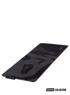 Diablo Chairs podkładka gamingowa LED na biurko, świecąca, antypoślizgowa, rozmiar 900x400mm