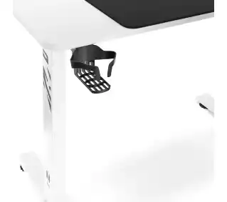 Diablo Chairs X-Tensio 1100 110cm Regulacja wysokości Biały Biurko gamingowe