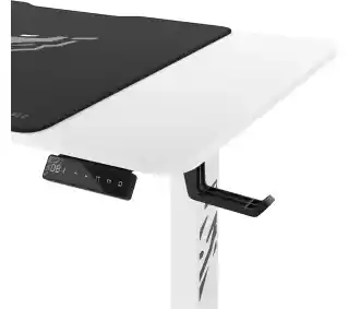 Diablo Chairs X-Tensio 1100 110cm Regulacja wysokości Biały Biurko gamingowe