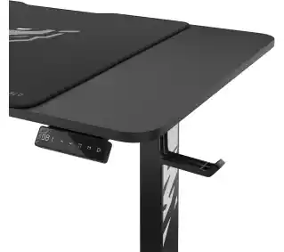 Diablo Chairs X-Tensio 1100 110cm Regulacja wysokości Czarny Biurko gamingowe