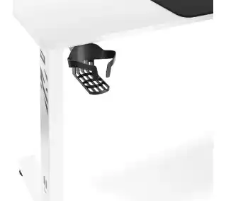 Diablo Chairs X-Tensio 1600 160cm Regulacja wysokości Biały Biurko gamingowe