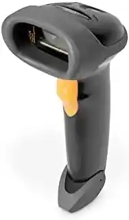 Digitus czytnik kodów kreskowych przewodowy USB RJ45 2m 1D stojak w zestawie
