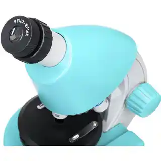 Discovery Mikroskop Micro Marine, powiększenie 40x 400x, z książką edukacyjną, dla początkujących, plastikowa obudowa