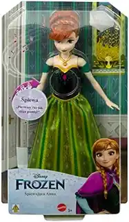 DISNEY FROZEN Lalka Śpiewająca Anna HMG45