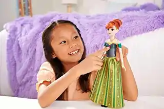 DISNEY FROZEN Lalka Śpiewająca Anna HMG45