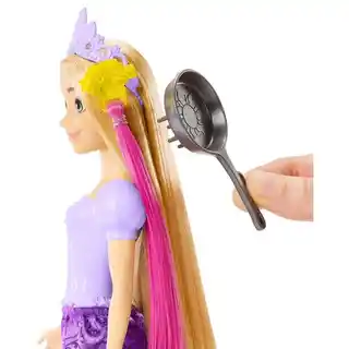 DISNEY Lalka Roszpunka Bajkowe włosy HLW18