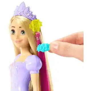 DISNEY Lalka Roszpunka Bajkowe włosy HLW18