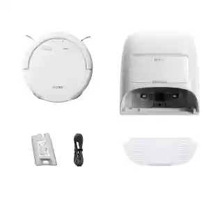 DJI Romo S Funkcja mopowania Stacja oczyszczająca Tworzenie mapy pomieszczenia 56,64dB Biały Robot sprzątający