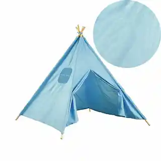 Domarex Namiot domek Teepee tipi 120x120x160 cm niebieski