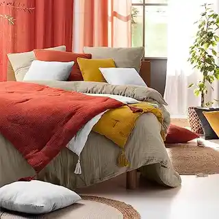 Douceur D interieur Komplet muślinowej pościeli Angelia 240x220 cm