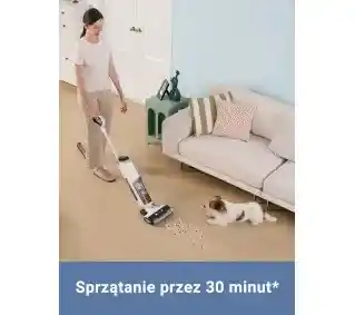 Dreame Mova K10 Pro odkurzacz pionowy bezprzewodowy 30 minut, funkcja mycia, biały