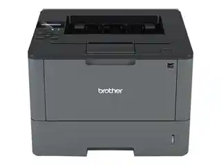 Brother HL-L5000D drukarka laserowa mono, 40 stron na minutę, 250 arkuszy podajnika, Wi-Fi, Ethernet, 3 lata gwarancji