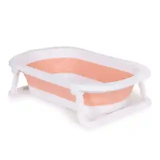 ECOTOYS Wanienka dla dzieci wanna turystyczna składana z odpływem