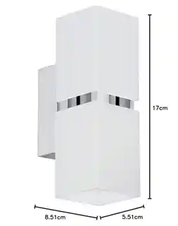 Eglo kinkiet Passa 95377, chrom, nowoczesny, IP20, LED, 300lm