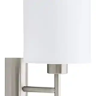 Eglo Kinkiet PASTERI 94924, chrom, abażur tekstylny, nowoczesny, energooszczędne LED, IP20