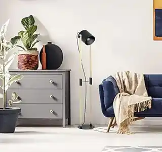 Eglo Lampa podłogowa HORNWOOD 43048