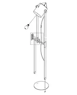Eglo Lampa podłogowa HORNWOOD 43048