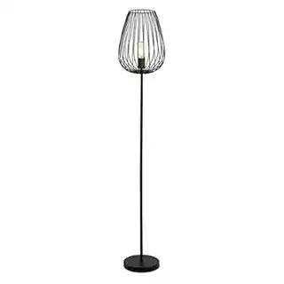Eglo lampa podłogowa Newtown 49474, stalowa, regulowany klosz, nowoczesny design