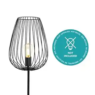 Eglo lampa podłogowa Newtown 49474, stalowa, regulowany klosz, nowoczesny design