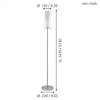 Eglo Lampa podłogowa PINTO 89836