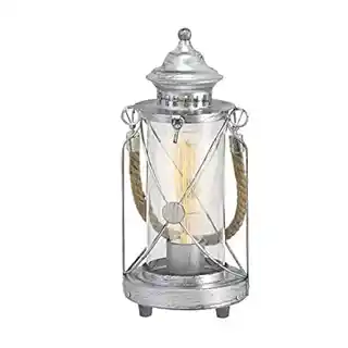 Eglo lampa stolowa Bradford 49284, nowoczesny design, metalowa, srebrny kolor