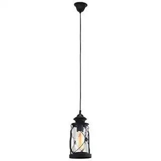 Eglo lampa wisząca Bradford 49213 chrom tekstylne klosze nowoczesny design