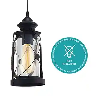 Eglo lampa wisząca Bradford 49213 chrom tekstylne klosze nowoczesny design