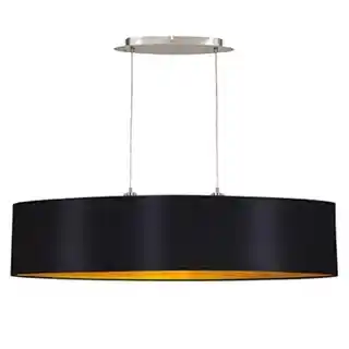 Eglo lampa wisząca Maserlo 31616 chrom, nowoczesny design, energooszczędne LED, regulowany łańcuch