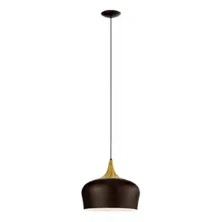 Eglo lampa wisząca Obregon 95385 chrom szklany klosz nowoczesny design