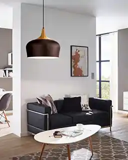 Eglo lampa wisząca Obregon 95385 chrom szklany klosz nowoczesny design