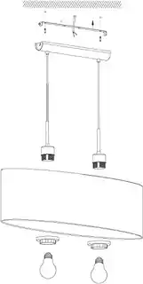 Eglo lampa wisząca Pasteri 31582, chrom, szklany klosz, nowoczesny design