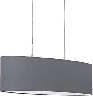 Eglo lampa wisząca Pasteri 31582, chrom, szklany klosz, nowoczesny design