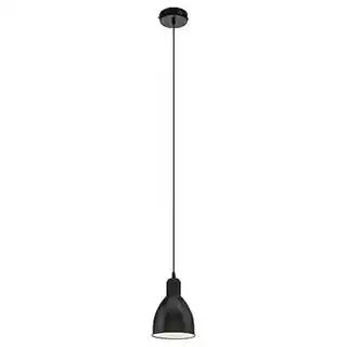 Eglo lampa wisząca Priddy 49464, nowoczesny design, białe szkło, metalowa konstrukcja, energooszczędne źródło światła, kolekcja Priddy